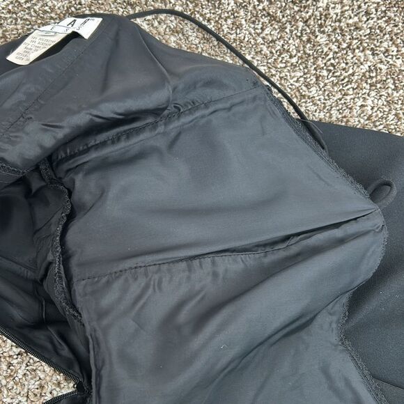 Vintage Kenar Dress Formal Sleeveless Black Maxi Crocheted Dress - Picture 13 of 15